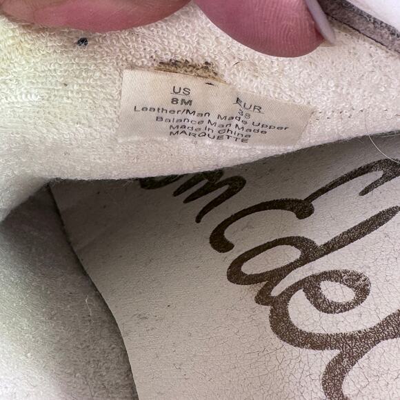 Sam Edelman Women's 8M Suede Low Top Lace Up Athletic Sneaker - Picture 7 of 8